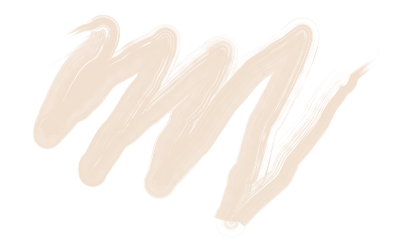 White Brush stroke